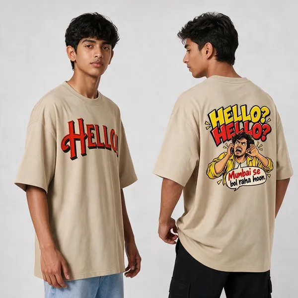 Hello_Beige_Cotton_Oversized_Graphic_T-Shirt_For_Men