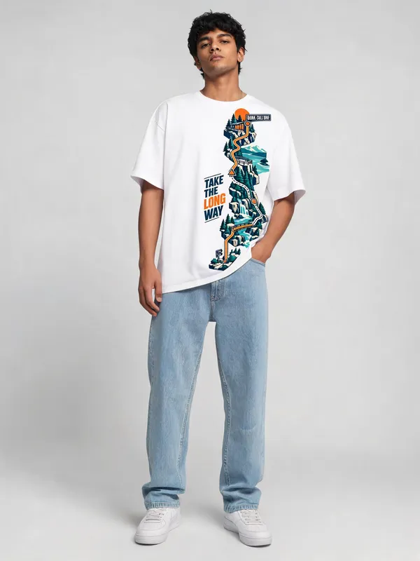 White_Cotton_Oversized_Graphic_T-Shirt_For_Men