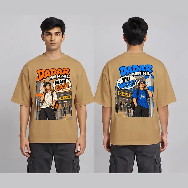Dadar_Beige_Cotton_Oversized_Graphic_T-Shirt_For_Men