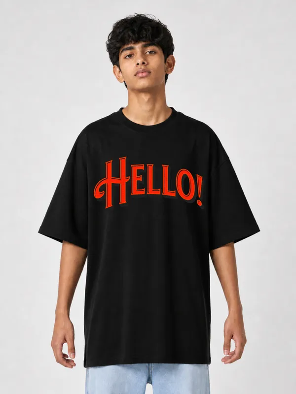 Black_Cotton_Oversized_Graphic_T-Shirt_For_Men