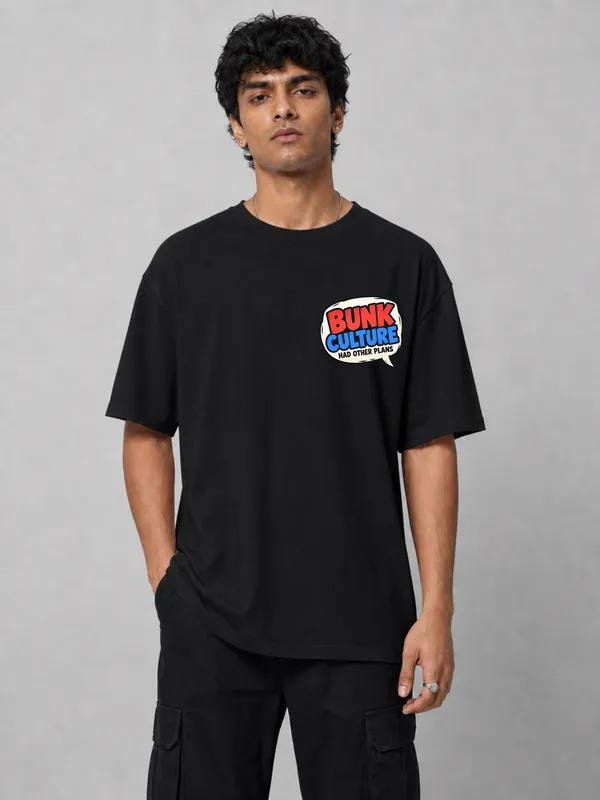 Black_Cotton_Oversized_Graphic_T-Shirt_For_Men