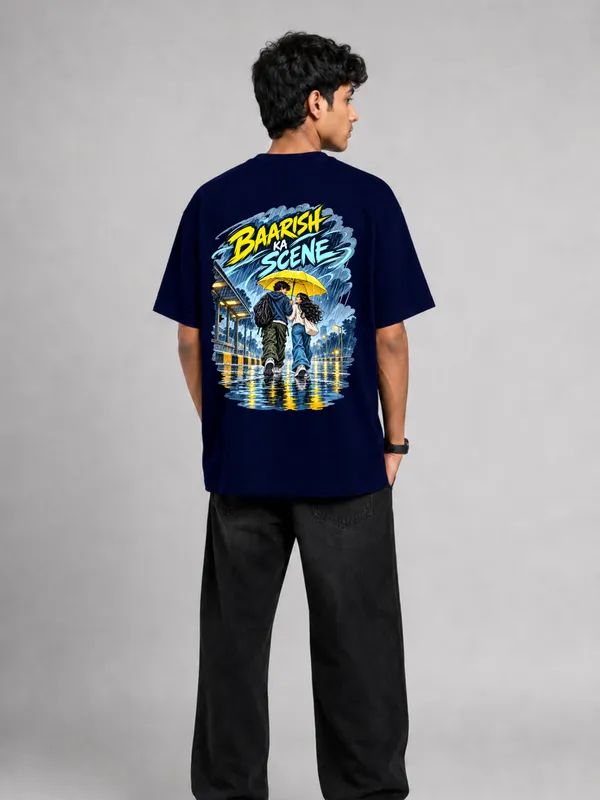Navy_Cotton_Oversized_Graphic_T-Shirt_For_Men