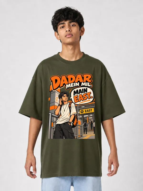Olive_Green_Cotton_Oversized_Graphic_T-Shirt_For_Men