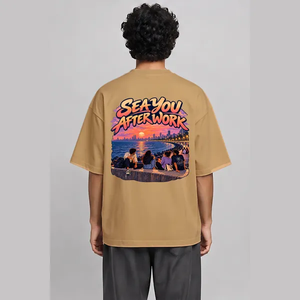 Marine_Drive_Beige_Cotton_Oversized_Graphic_T-Shirt_For_Men