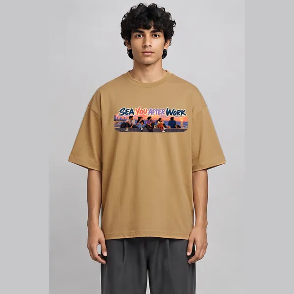 Marine_Drive_Beige_Cotton_Oversized_Graphic_T-Shirt_For_Men