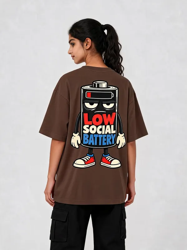 Brown_Cotton_Oversized_Graphic_T-Shirt_For_Women