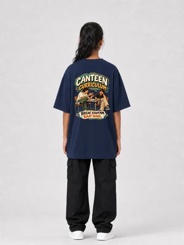 Navy_Blue_Cotton_Oversized_Graphic_T-Shirt_For_Women