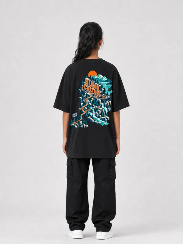 Black_Cotton_Oversized_Graphic_T-Shirt_For_Women