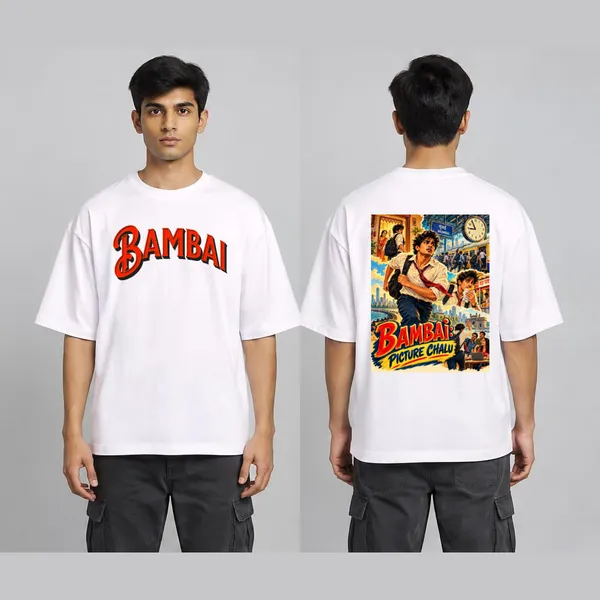 Bambai_White_Cotton_Oversized_Graphic_T-Shirt_For_Men