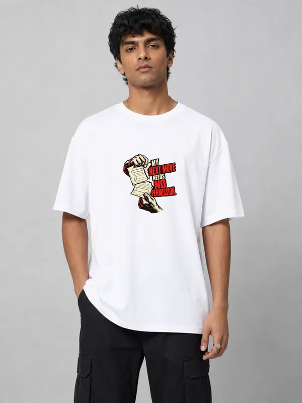 White_Cotton_Oversized_Graphic_T-Shirt_For_Men