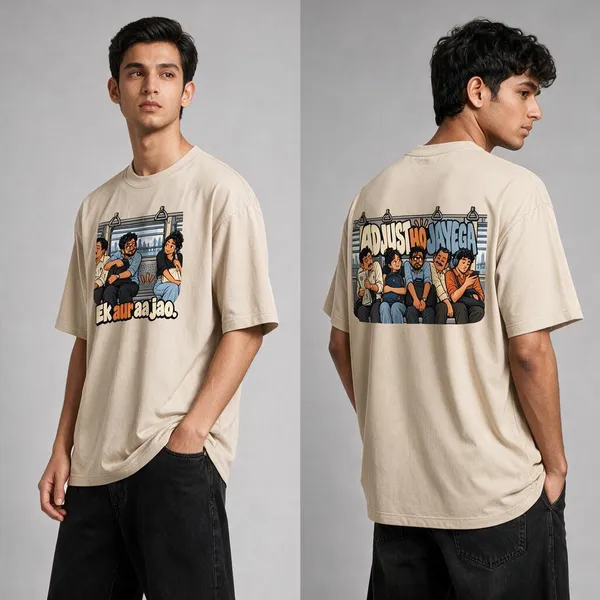 Ek_Aur_Beige_Cotton_Oversized_Graphic_T-Shirt_For_Men