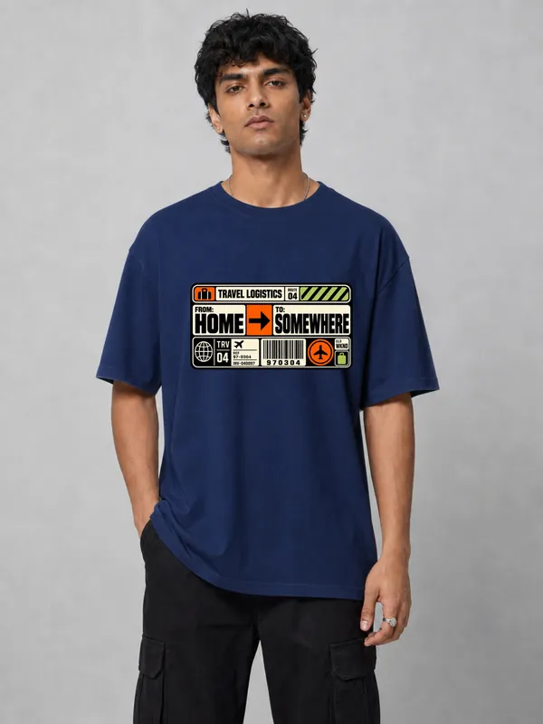 Navy_Blue_Cotton_Oversized_Graphic_T-Shirt_For_Men