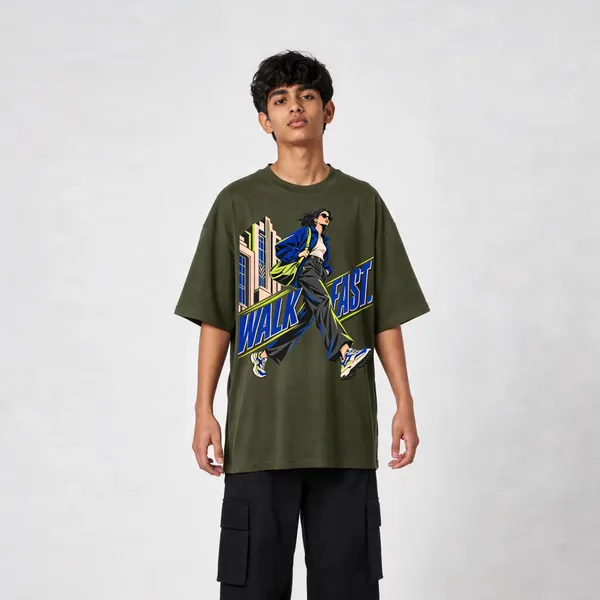 Olive_Green_Cotton_Oversized_Graphic_T-Shirt_For_Men