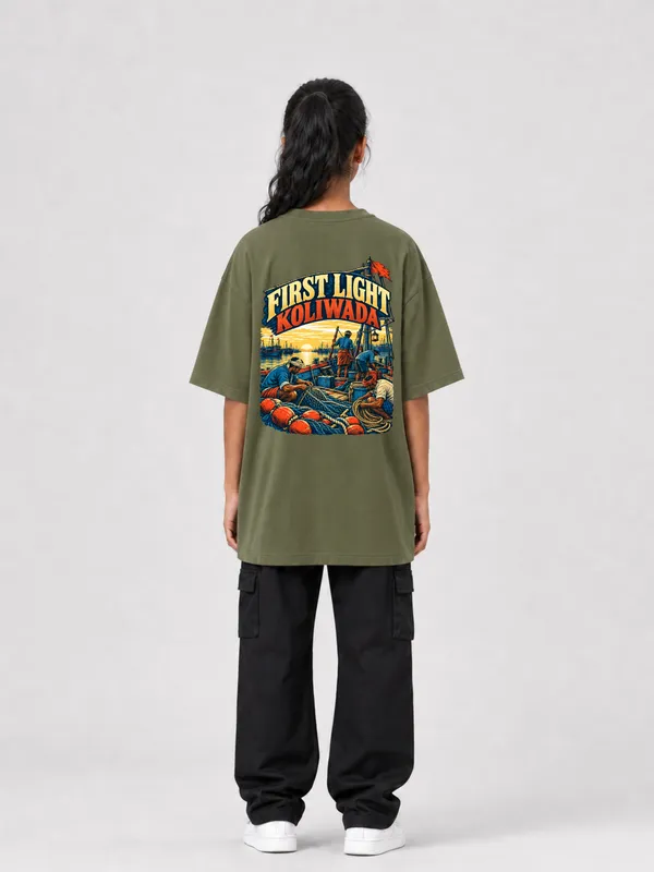 Olive_Green_Cotton_Oversized_Graphic_T-Shirt_For_Women