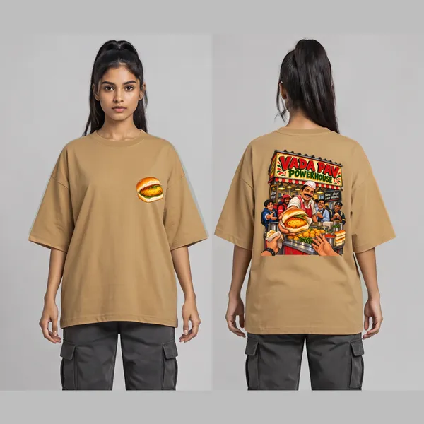 Vada_Paav_Beige_Cotton_Oversized_Graphic_T-Shirt_For_Women