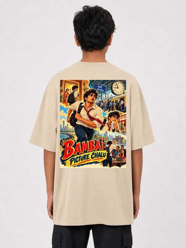 Beige_Cotton_Oversized_Graphic_T-Shirt_For_Men