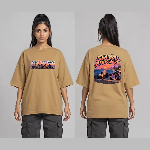 Marine_Drive_Beige_Cotton_Oversized_Graphic_T-Shirt_For_Women