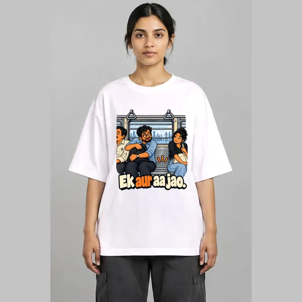 Ek_Aur_White_Cotton_Oversized_Graphic_T-Shirt_For_Women