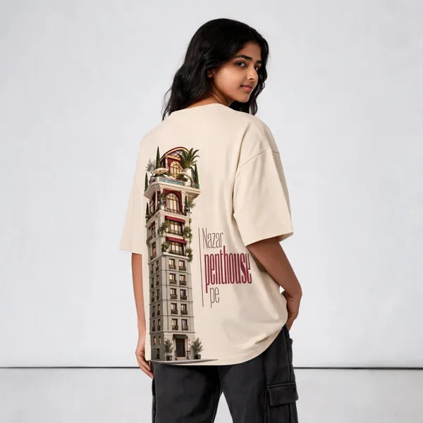 Beige_Cotton_Oversized_Graphic_T-Shirt_For_Women