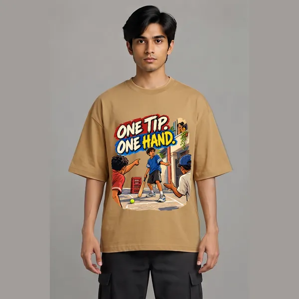 Cricket_Beige_Cotton_Oversized_Graphic_T-Shirt_For_Men