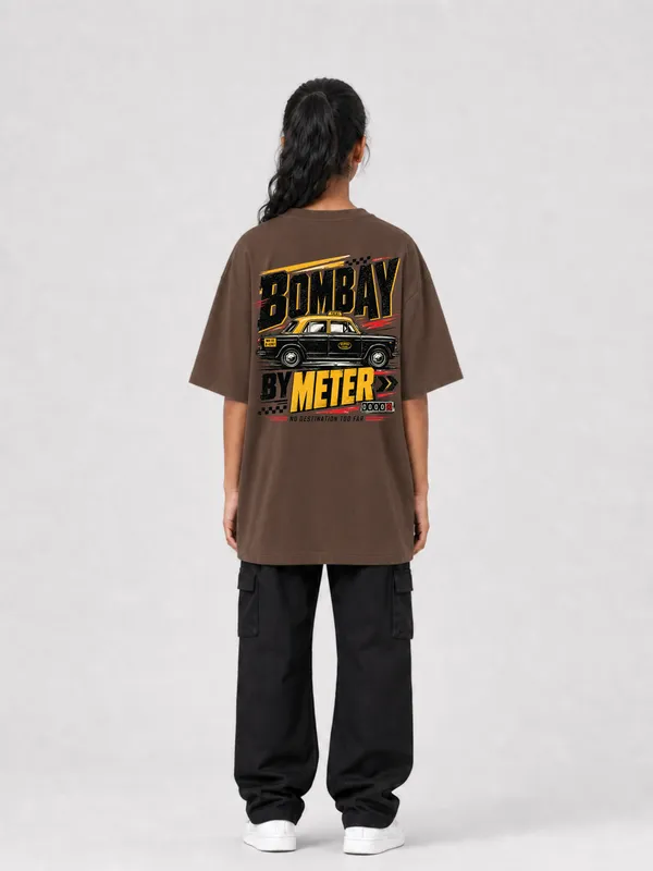 Brown_Cotton_Oversized_Graphic_T-Shirt_For_Unisex
