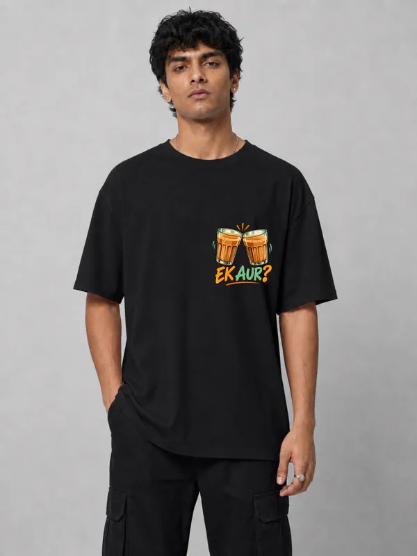 Black_Cotton_Oversized_Graphic_T-Shirt_For_Men