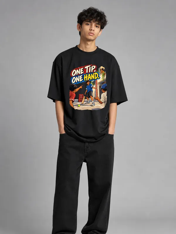 Black_Cotton_Oversized_Graphic_T-Shirt_For_Men