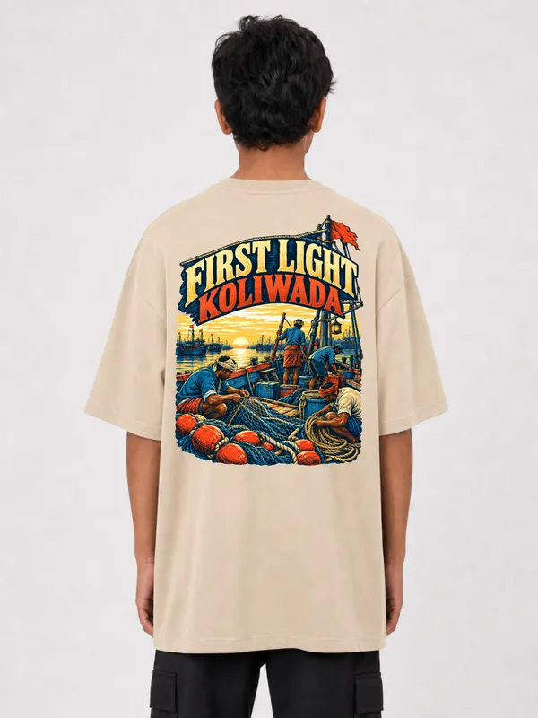Beige_Cotton_Oversized_Graphic_T-Shirt_For_Men