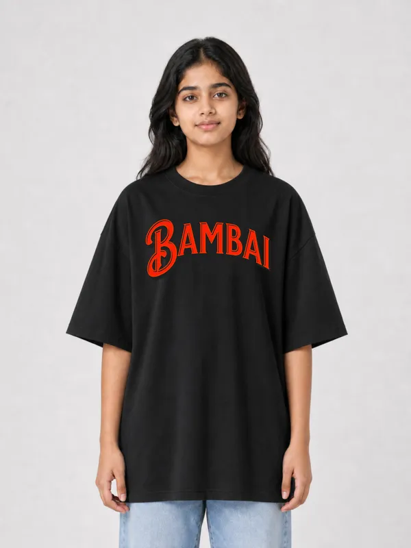 Black_Cotton_Oversized_Graphic_T-Shirt_For_Women