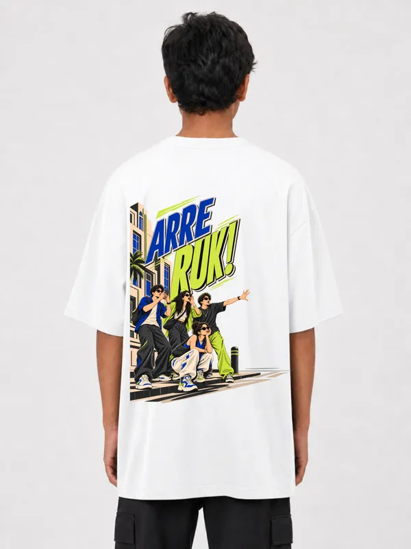 White_Cotton_Oversized_Graphic_T-Shirt_For_Men