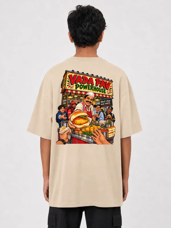 Beige_Cotton_Oversized_Graphic_T-Shirt_For_Men
