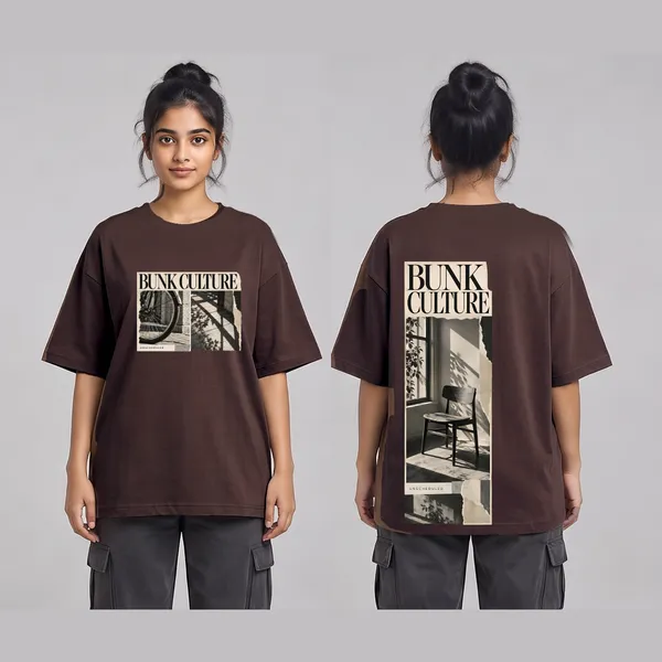 Bunk_Culture_Brown_Cotton_Oversized_Graphic_T-Shirt_For_Women