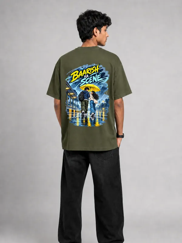 Olive_Green_Cotton_Oversized_Graphic_T-Shirt_For_Men