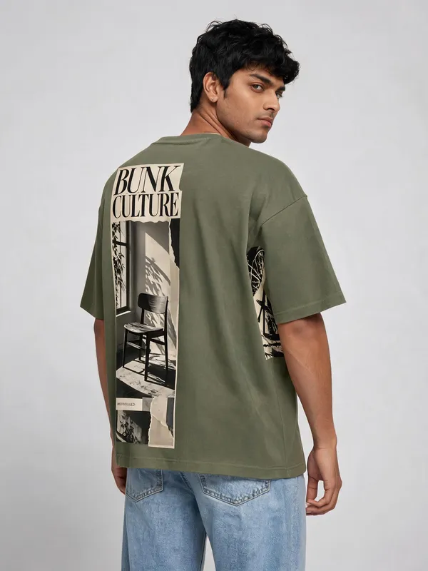 Olive_Green_Cotton_Oversized_Graphic_T-Shirt_For_Men