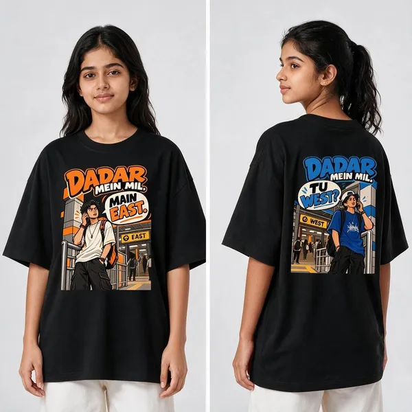 Dadar_Black_Cotton_Oversized_Graphic_T-Shirt_For_Women