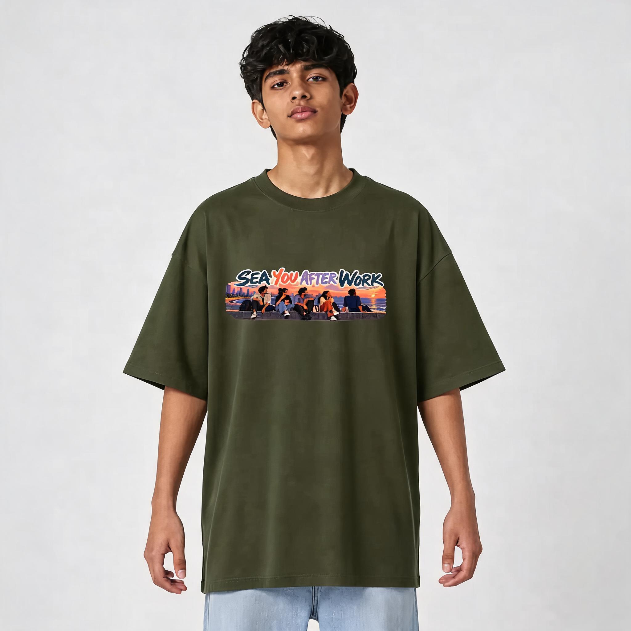 Olive_Green_Cotton_Oversized_Graphic_T-Shirt_For_Men