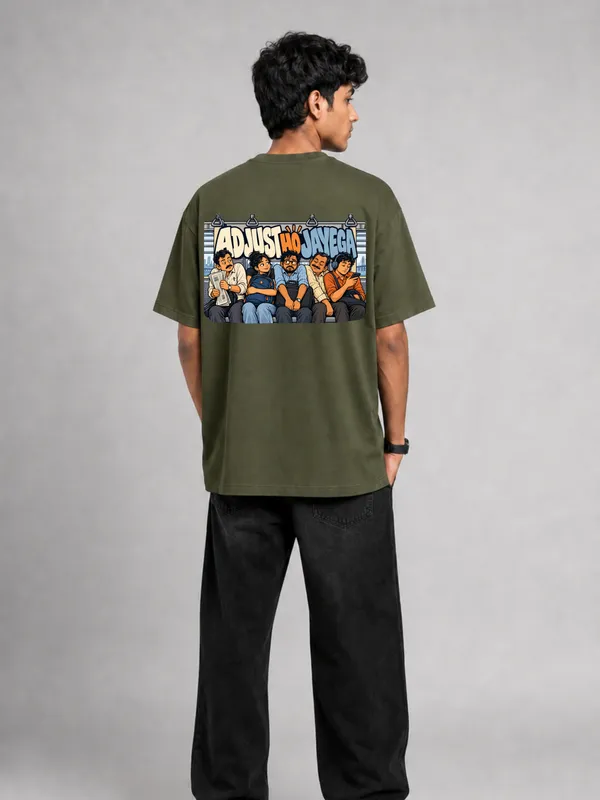 Olive_Green_Cotton_Oversized_Graphic_T-Shirt_For_Men