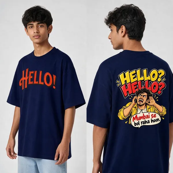 Hello_Navy_Blue_Cotton_Oversized_Graphic_T-Shirt_For_Men