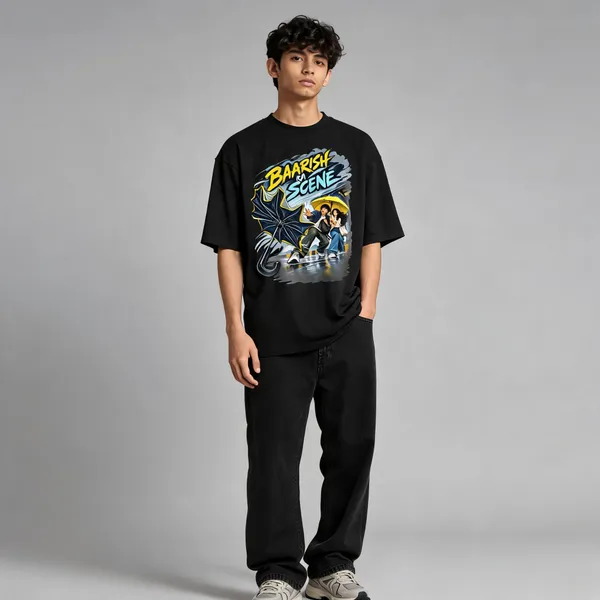 Black_Cotton_Oversized_Graphic_T-Shirt_For_Men