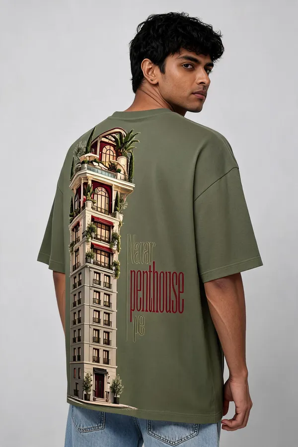 Olive_Green_Cotton_Oversized_Graphic_T-Shirt_For_Men