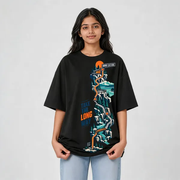 Black_Cotton_Oversized_Graphic_T-Shirt_For_Women