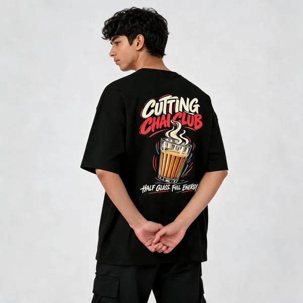 Cutting_Chai_Club_Black_Cotton_Oversized_Graphic_T-Shirt_For_Men