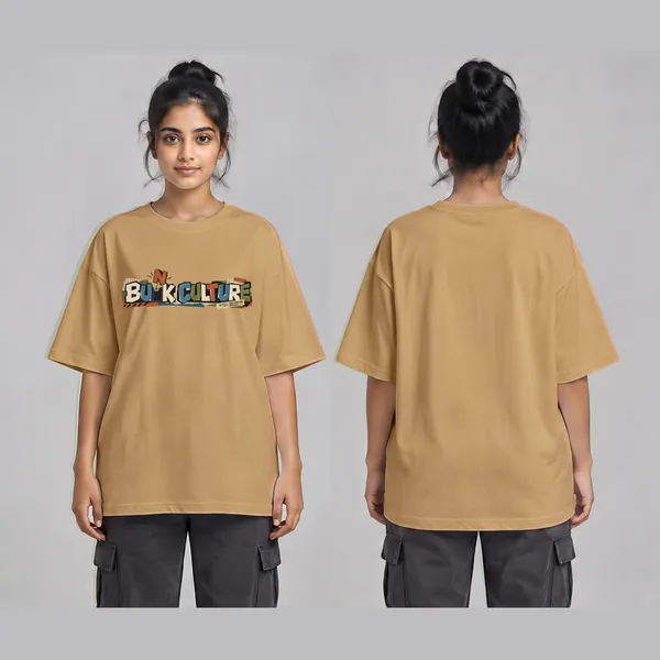 Bunk_Culture_Beige_Cotton_Oversized_Graphic_T-Shirt_For_Women