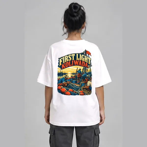 First_Light_Koliwada_White_Cotton_Oversized_Graphic_T-Shirt_For_Women