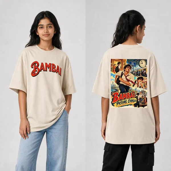 Bambai_Beige_Cotton_Oversized_Graphic_T-Shirt_For_Women