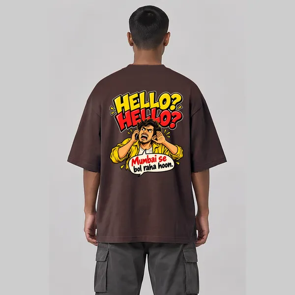 Hello_Brown_Cotton_Oversized_Graphic_T-Shirt_For_Men