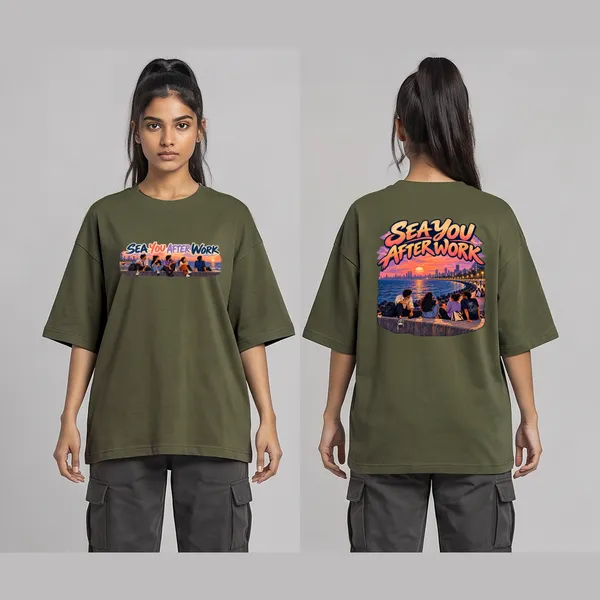 Marine_Drive_Olive_Green_Cotton_Oversized_Graphic_T-Shirt_For_Women