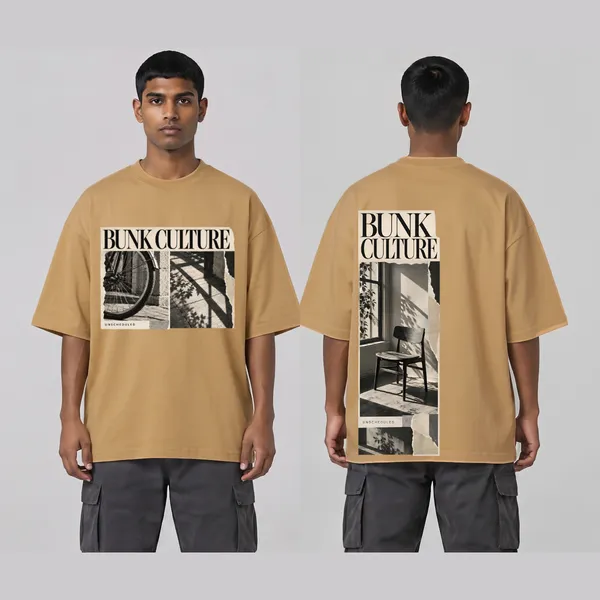 Bunk_Culture_Cream_Cotton_Oversized_Graphic_T-Shirt_For_Men