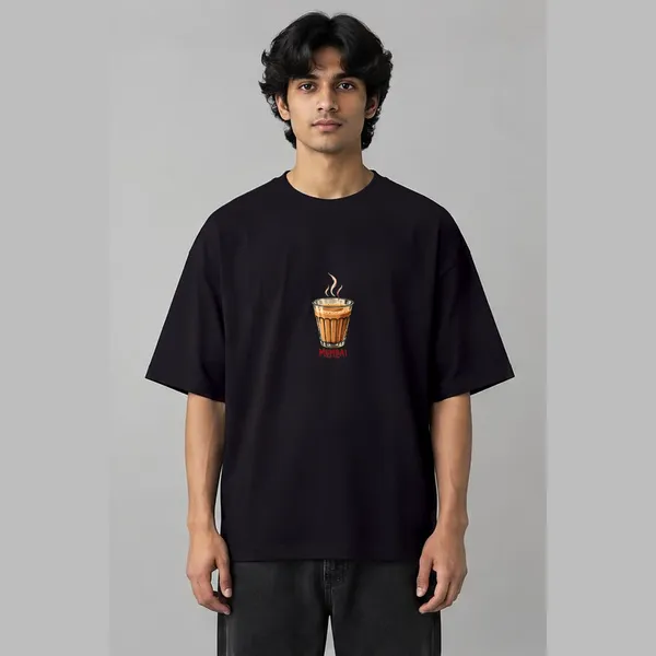 Cutting_Chai_Club_Black_Cotton_Oversized_Graphic_T-Shirt_For_Men
