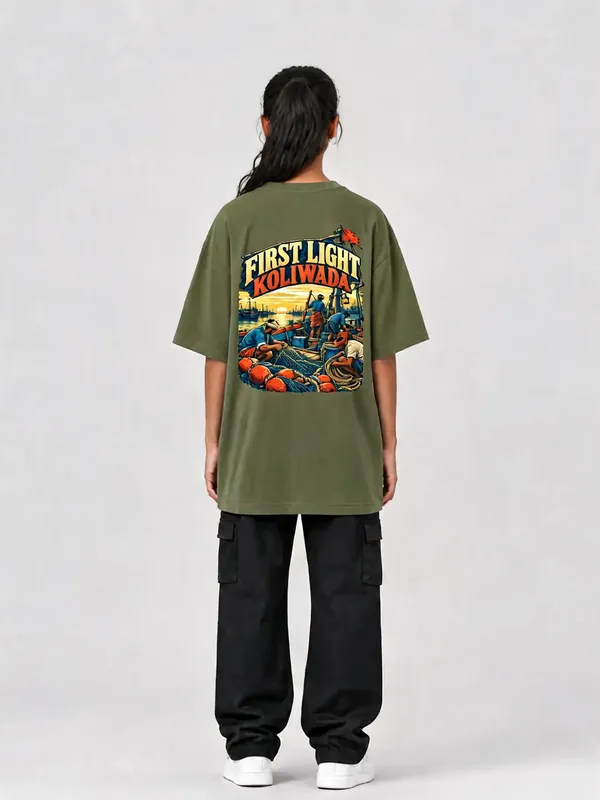 Olive_Green_Cotton_Oversized_Graphic_T-Shirt_For_Women
